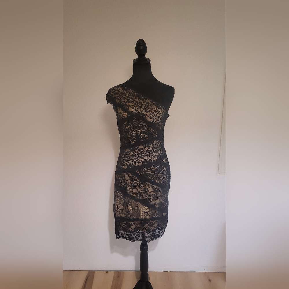 Bebe Lace Cocktail/Party Dress